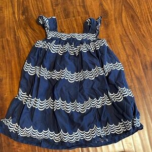Baby Gap navy blue summer dress 3t